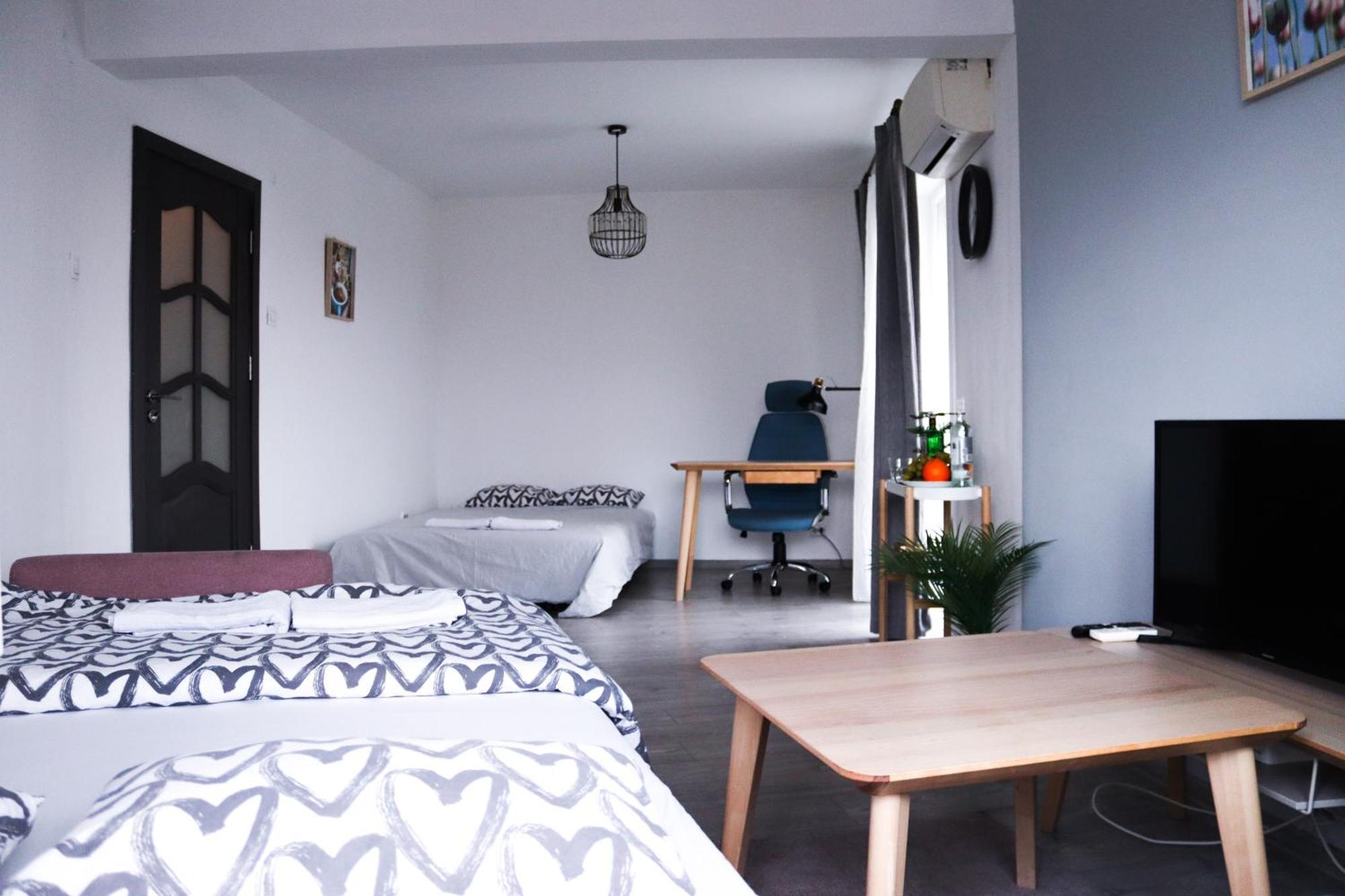 Scandinavian Style Apartment With Panoramic View Бухарест Экстерьер фото